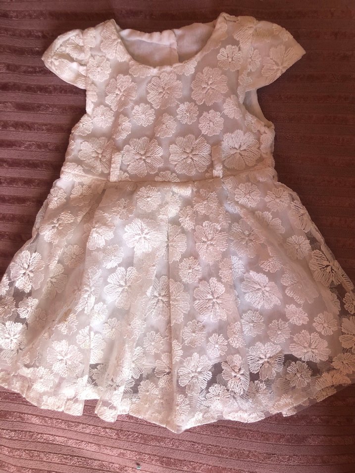 Pembe Tül Etekli Kız Çocuk Elbise - Görsel 5