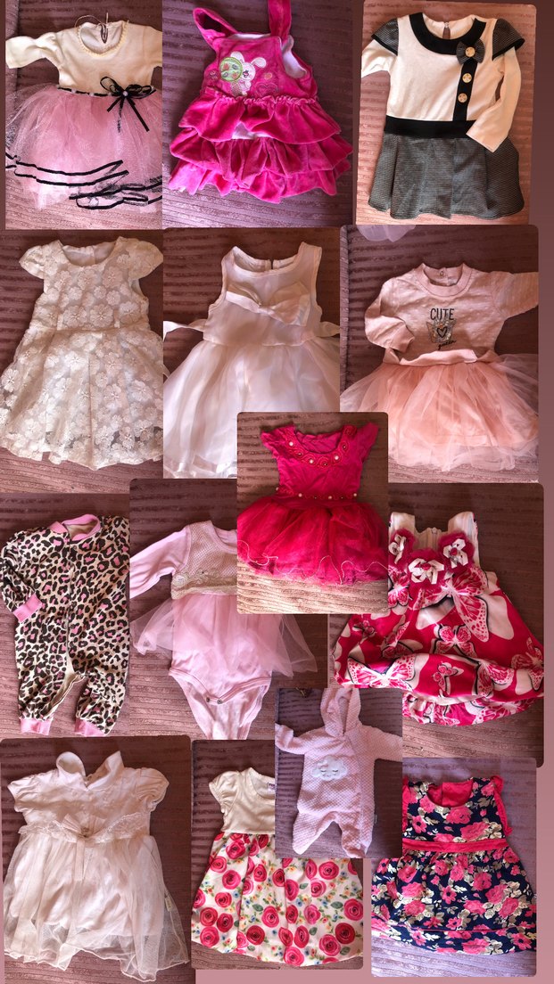 Pembe Tül Etekli Kız Çocuk Elbise - Görsel 2