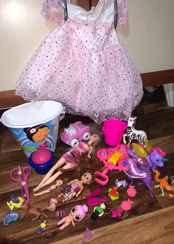 Renkli Bebek ve Aksesuar Seti - Görsel 2