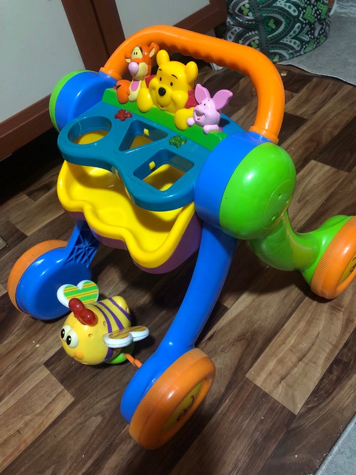 Rengarenk Bebek Yürüteci Oyuncaklı - Görsel 4