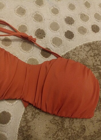 44 Beden bordo Renk Bikini üstü