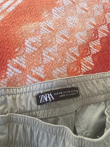 Zara Gri paraşüt pantolon