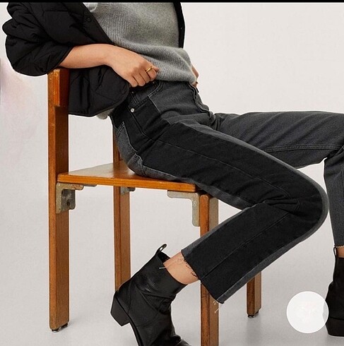 34 Beden mavi Renk Mango jean