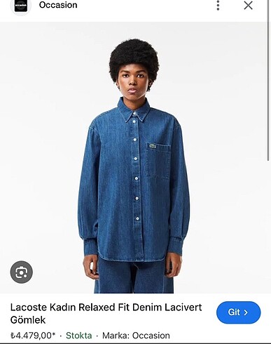 Lacoste gömlek