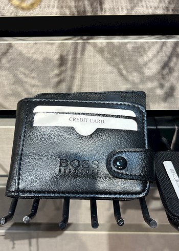 Siyah BOSS Erkek Cüzdanı