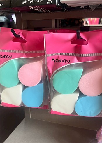 Pastel Renkli Makyaj Süngeri Seti - Görsel 2