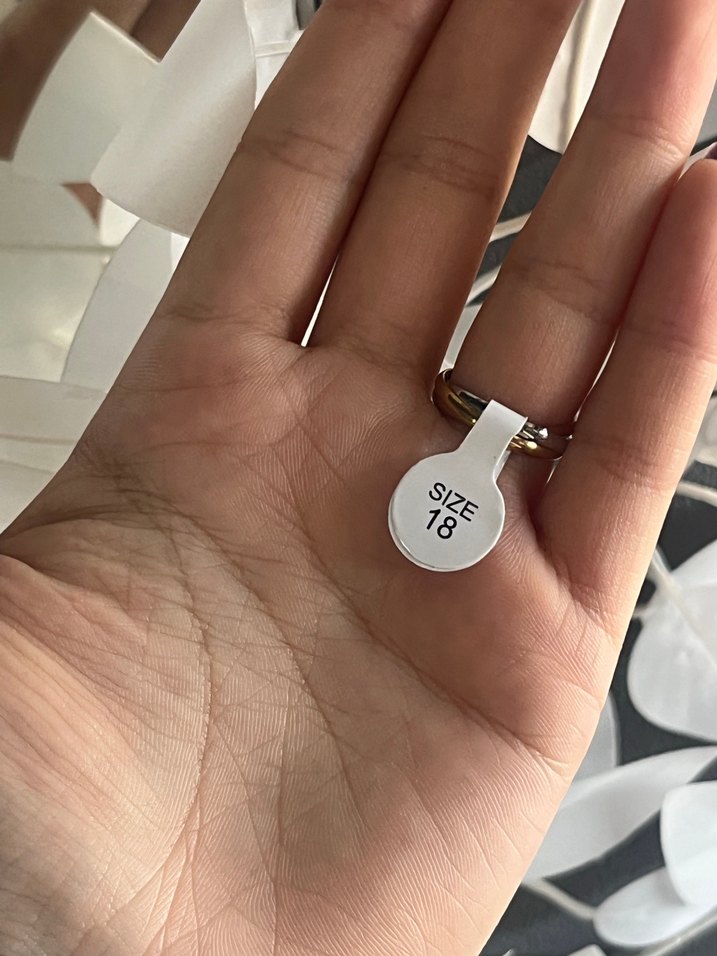 Üçlü İç içe Kadın Yüzük - Görsel 2