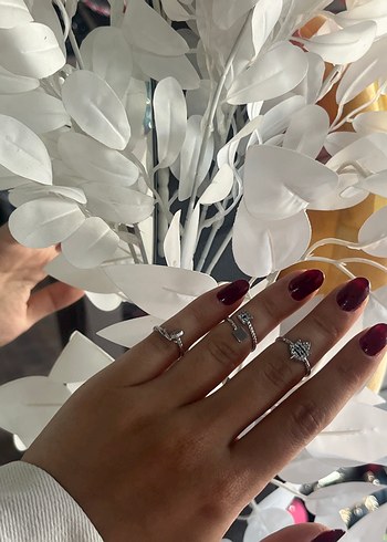 Çeşitli Gold ve Gümüş Renkte Yüzük - Görsel 3