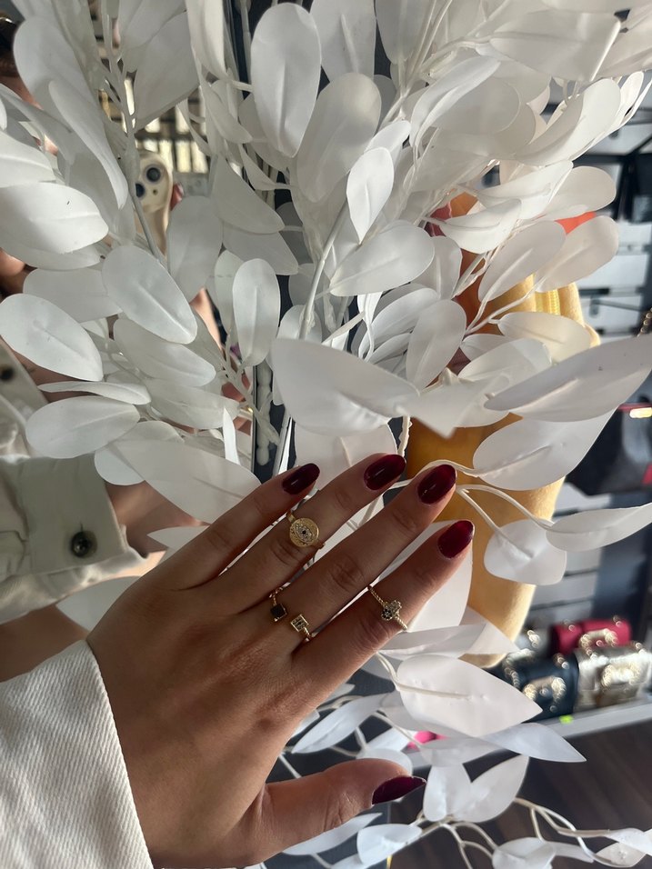 Çeşitli Gold ve Gümüş Renkte Yüzük - Görsel 2