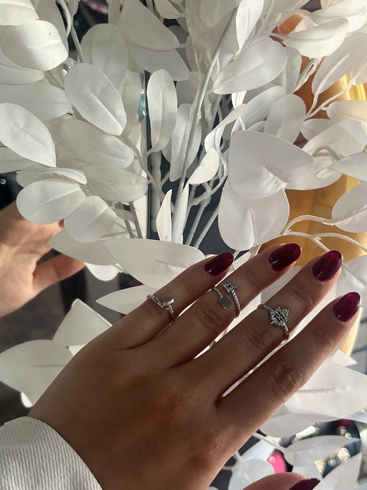 Çeşitli Gold ve Gümüş Renkte Yüzük - Görsel 3