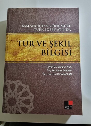 Tür ve şekil bilgisi