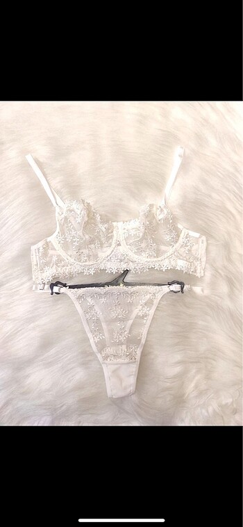 Victoria s Secret Victoria secret iç giyim beyaz serisi