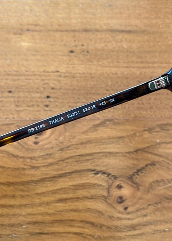 Beden kahverengi Renk Klasik Parlak Kahverengi Ray-Ban Gözlük