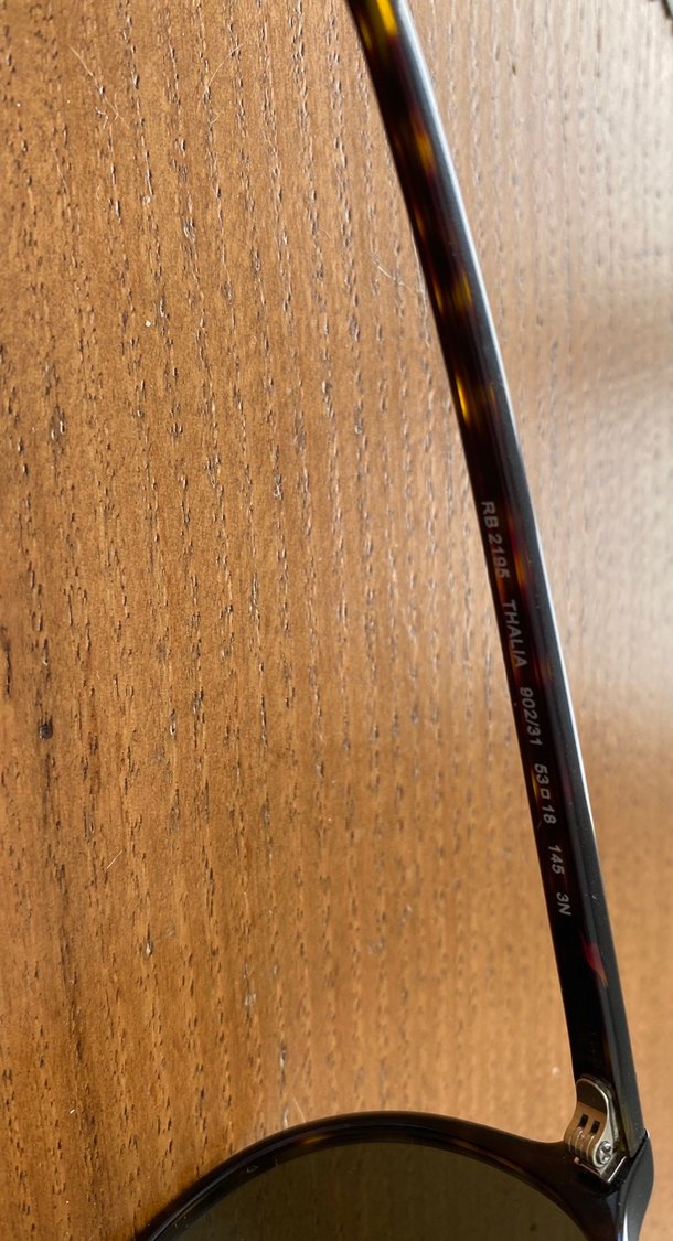 Klasik Parlak Kahverengi Ray-Ban Gözlük - Görsel 3