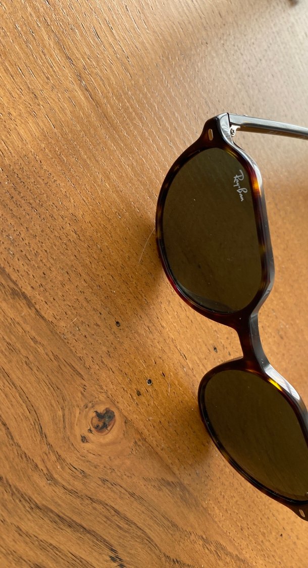 Klasik Parlak Kahverengi Ray-Ban Gözlük - Görsel 2