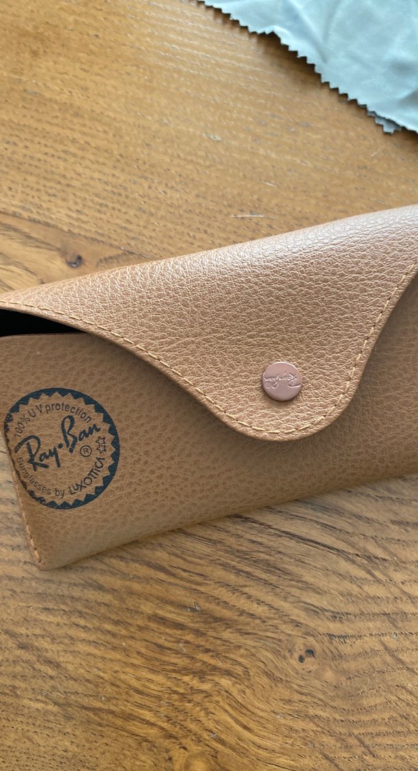 Klasik Parlak Kahverengi Ray-Ban Gözlük - Görsel 5