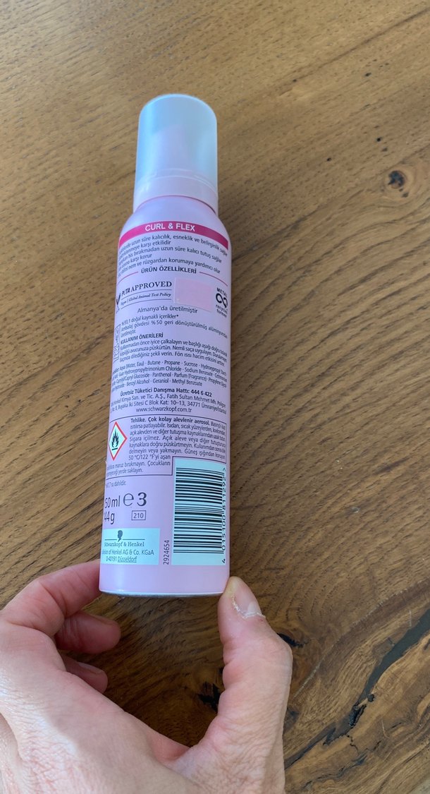 Schwarzkopf Taft Saç Köpüğü 3 - Bukleler İçin - Görsel 3