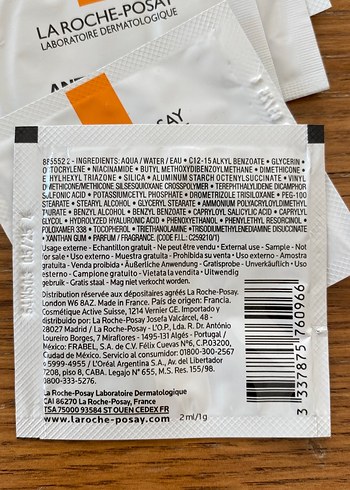 La Roche-Posay Anthelios Age Correct SPF 50 Güneş Kremi 12 adet - Görsel 2