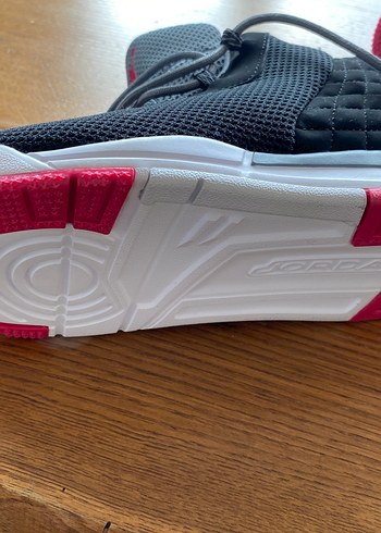 Gri Siyah Basketbol Ayakkabısı Velcro Detaylı - Görsel 7