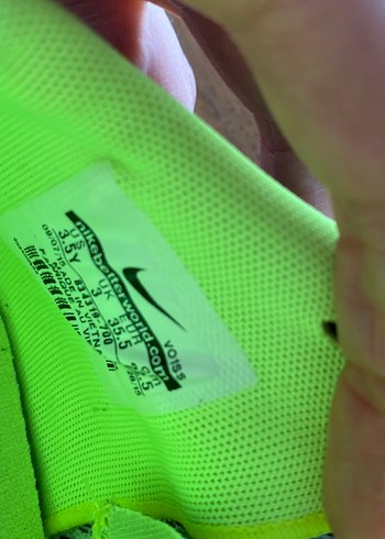 Erkek Çocuk Neon Yeşil Spor  basketbol ayakkabısı - Görsel 5