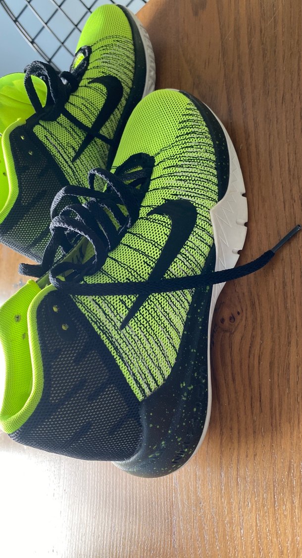 Erkek Çocuk Neon Yeşil Spor  basketbol ayakkabısı - Görsel 2