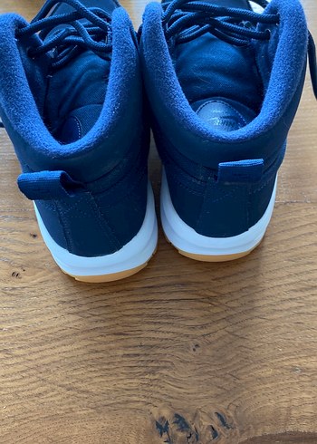 Lacivert Bağcıklı Erkek Çocuk Botu - Görsel 4