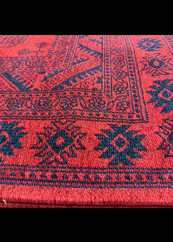 Koyu Kırmızı Desenli Geleneksel Halı 150 ye 230 ocak 2026 alındı - Görsel 2