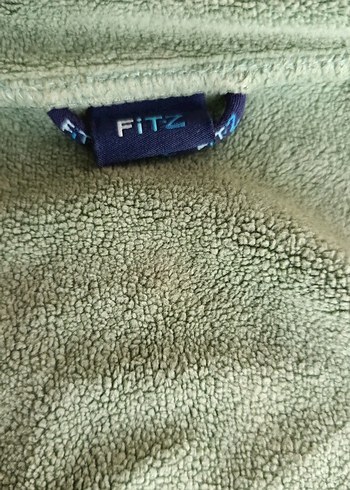 s Beden Fermuarlı Yeşil Erkek Polar Sweatshirt
