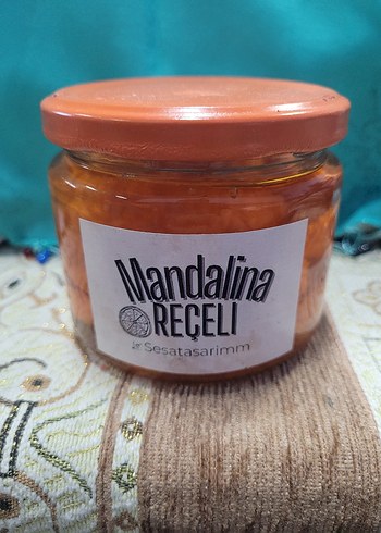 Diğer Renkli Mandalina Kokulu Mum