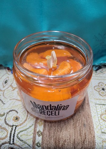 Renkli Mandalina Kokulu Mum