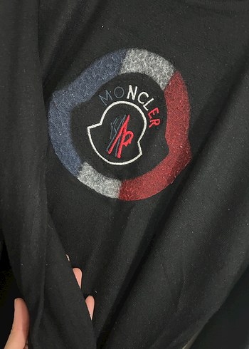 Moncler Siyah Triko Uzun Kollu Kadın Tişört - Görsel 2