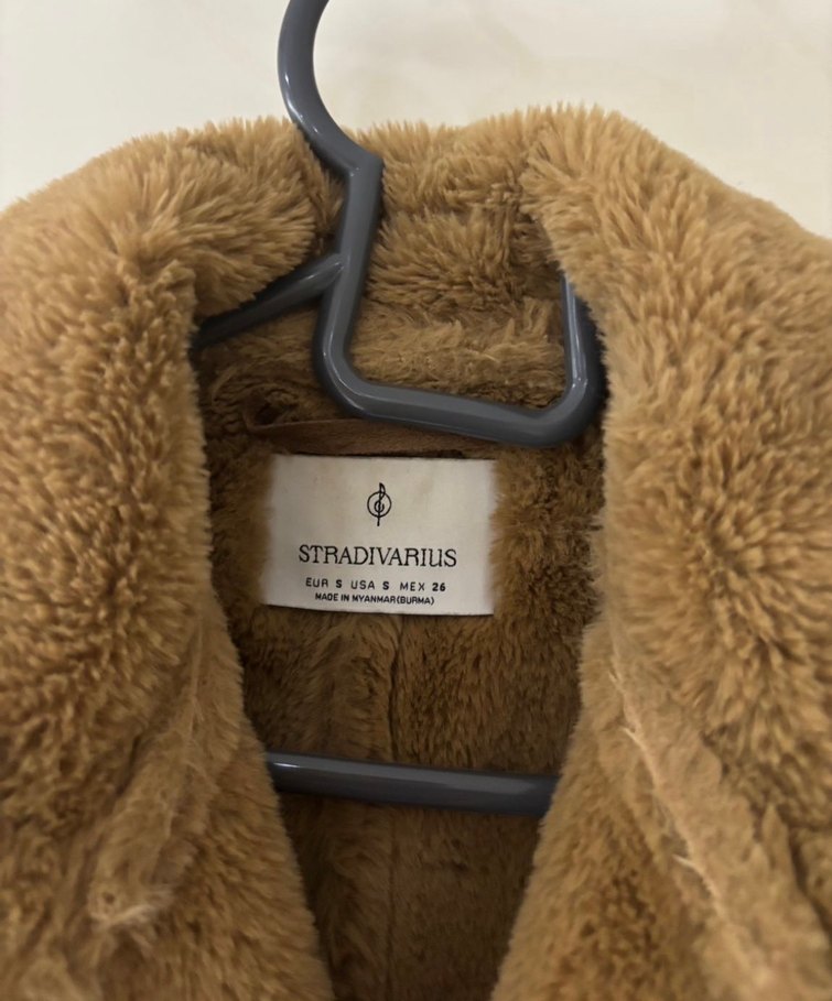 Kahverengi Kürklü Süet Kadın Ceket - Görsel 2