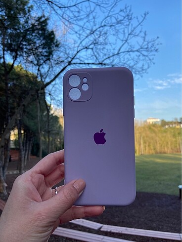 iPhone 11 Lila Kamera Koruyuculu Lansman Kılıf