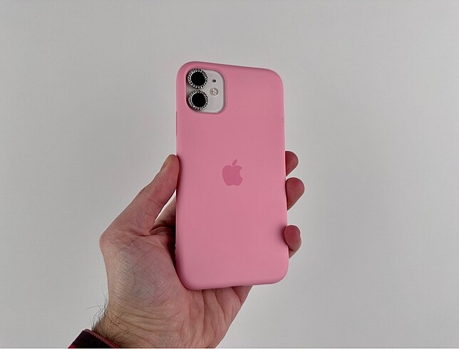 iPhone 11 Şeker Pembe Turuncu Kahverengi