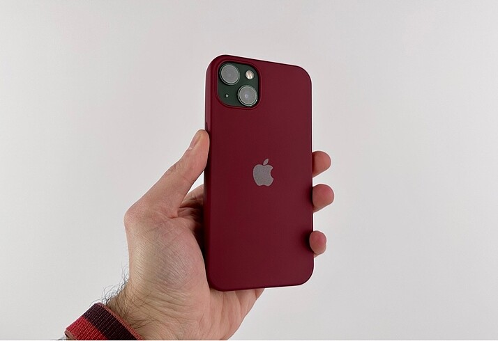 iPhone 13/14 Bordo Lansman Kılıf