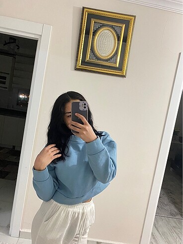 m Beden Crop kazak