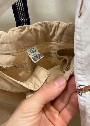 Bej Askılı Erkek Bebek Sokak Stili Takım - Görsel 4