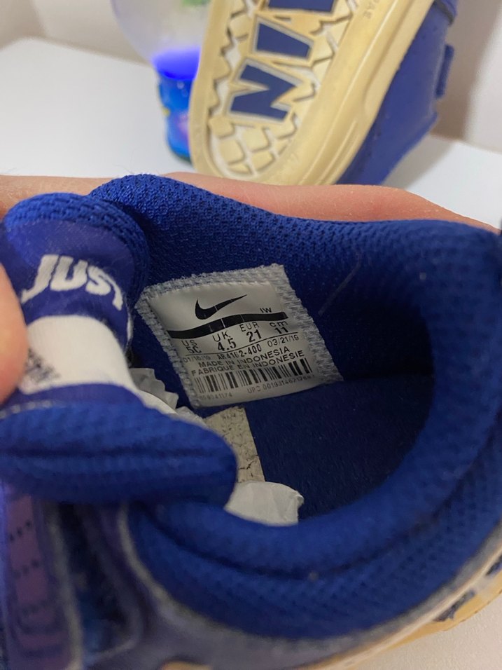 Mavi Erkek Çocuk Nike Spor Ayakkabı - Görsel 4