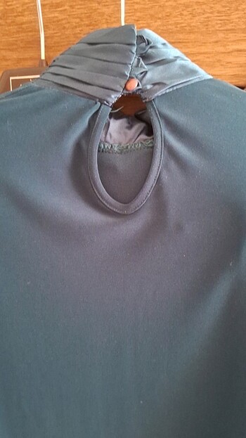 Bluz, petrol mavisi - Görsel 4