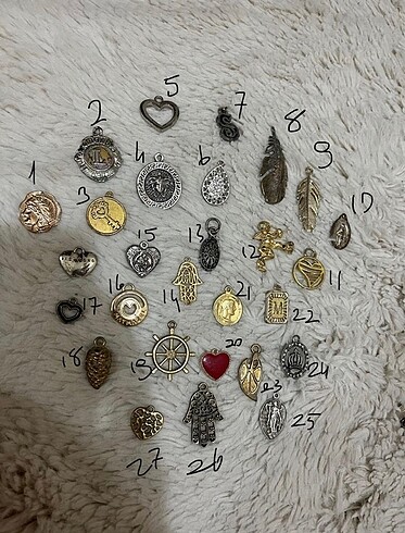 Kolye ucu 10-15-20
