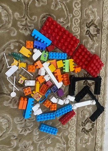 Diger Renkli Lego Blok Seti