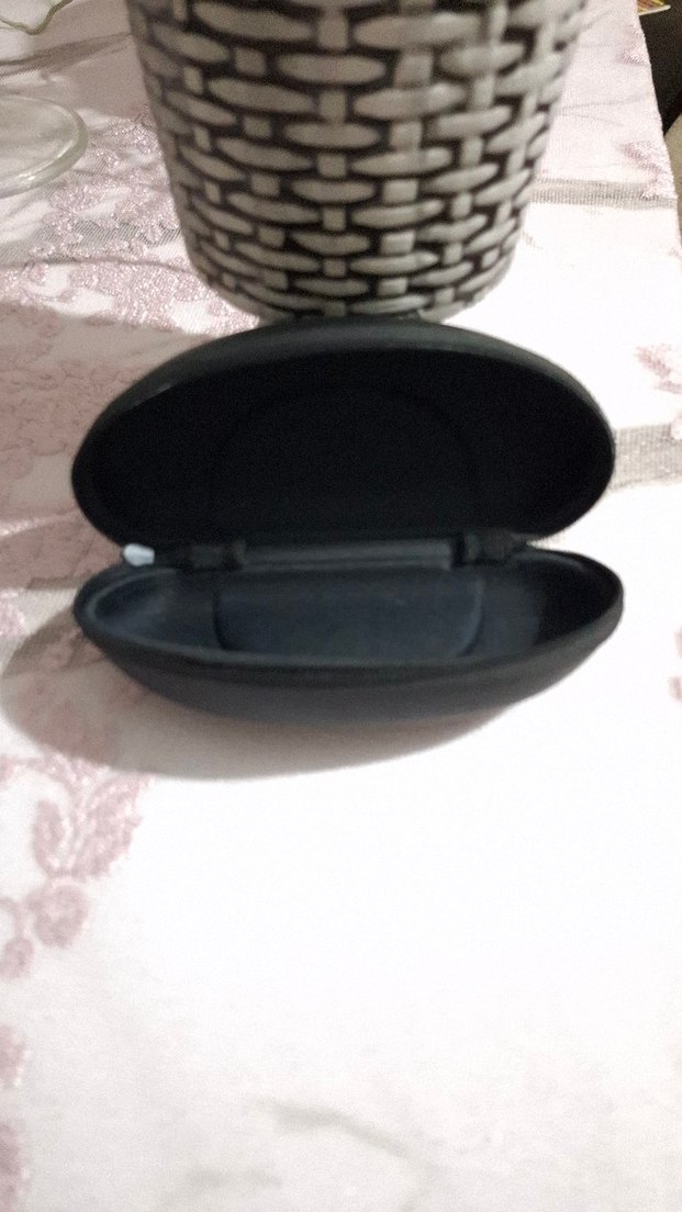 Gri Biker Tarzı Kadın Gözlük Kılıfı - Görsel 3