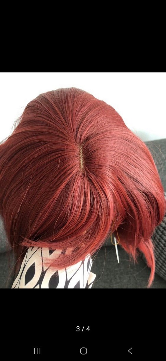 Parlak Kırmızı İpeksi Kadın Saç Aksesuarı - Görsel 4