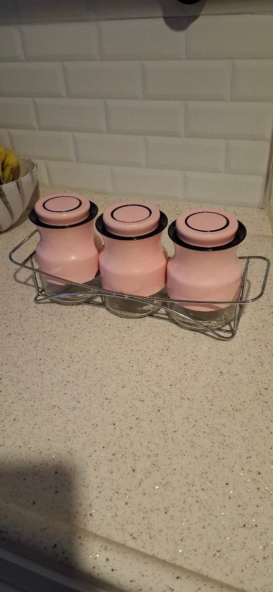 Pastel Pembe 3'lü Baharatlık Seti - Görsel 2