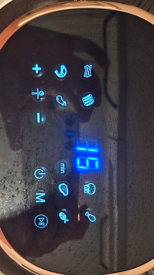 Kiwi Beyaz Dijital Hava Fritözü - Görsel 3