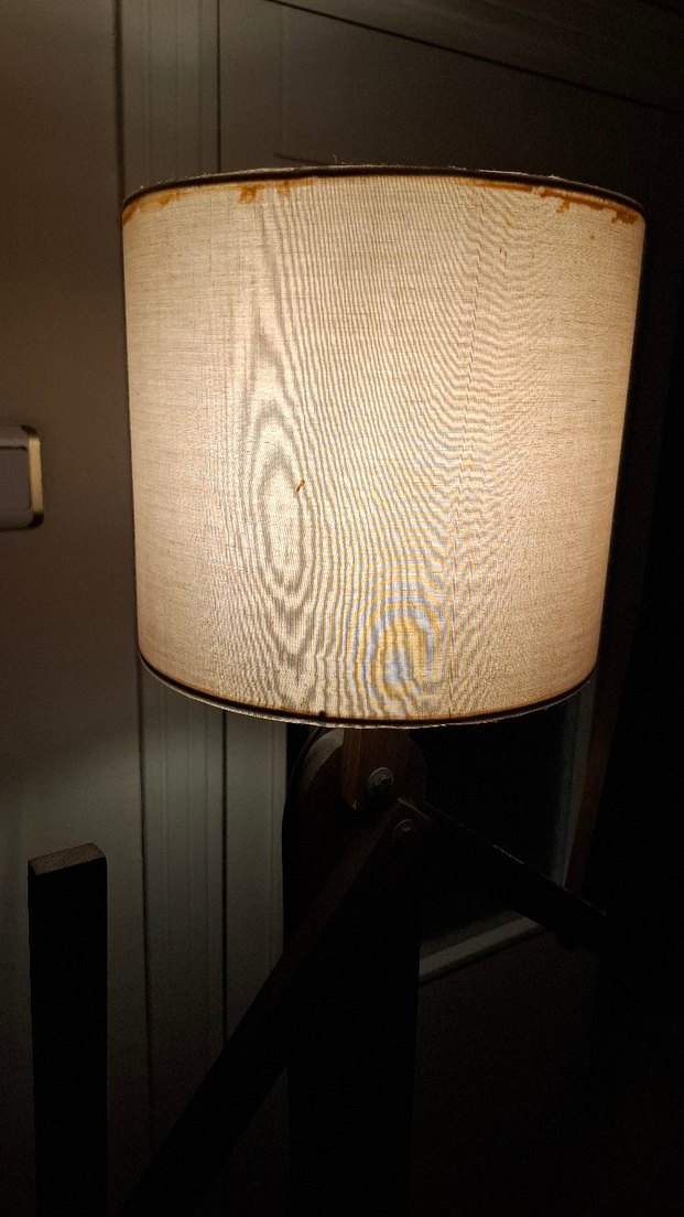 Ahşap Figürlü Ayaklı Lamba - Görsel 4