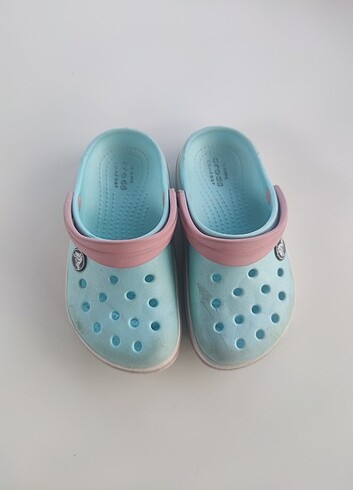 28 Beden turkuaz Renk Crocs terlik
