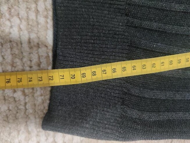 l Beden gri Renk Mavi Jeans erkek kazak