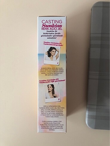  Beden Loreal Sunkiss saç açıcı jel