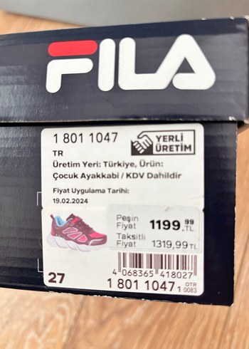 Fıla çocuk spor ayakkabı - Görsel 5